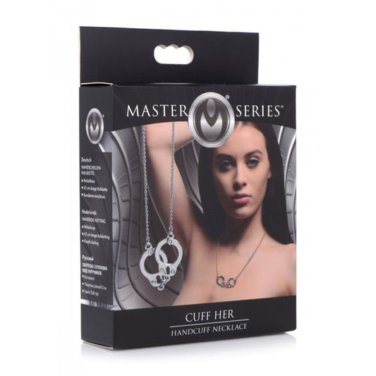 Master Series Cuff Her Handcuff Necklace | 848518034052 | Available at EroticWarehouse.com