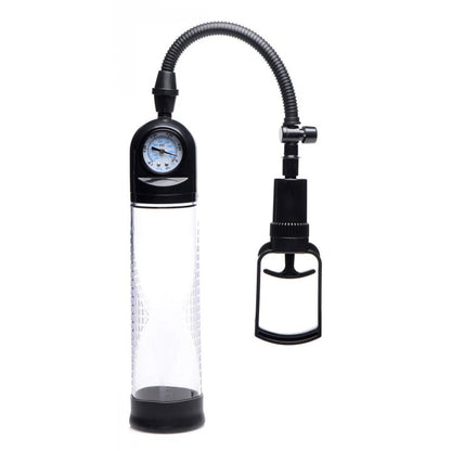 Size Matters Trigger Penis Pump With Gauge | 848518034113 | Available at EroticWarehouse.com