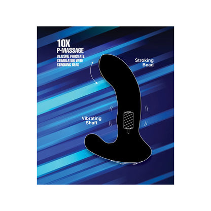 Alpha-Pro 10X P-Massage Moving Bead Prostate Stimulator | 848518034779 | Available at EroticWarehouse.com