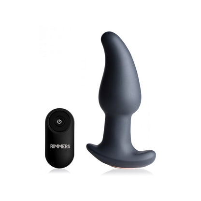 Rimmers Gyro-M 10X Curved Rimming Plug With Remote Control | 848518034878 | Available at EroticWarehouse.com