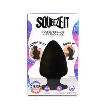 Squeeze-It Squeezable Silicone Anal Plug Small | 848518035462 | Available at EroticWarehouse.com