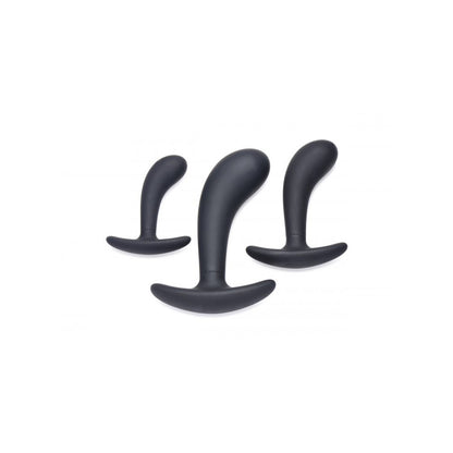 Master Series Dark Delights 3 Piece Curved Anal Trainer Set | 848518036285 | Available at EroticWarehouse.com