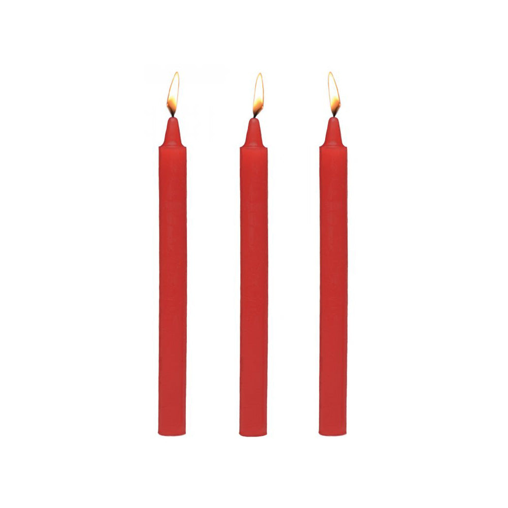 Master Series Fire Sticks Fetish Drip Candles Set Of 3 | 848518036469 | Available at EroticWarehouse.com