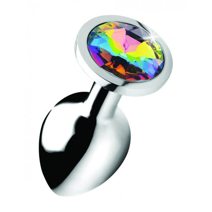 Booty Sparks Rainbow Prism Gem Anal Plug Medium | 848518036643 | Available at EroticWarehouse.com