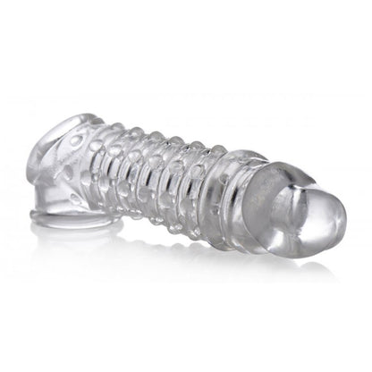 Size Matters 1.5" Penis Enhancer Sleeve Clear | 848518039910 | Available at EroticWarehouse.com