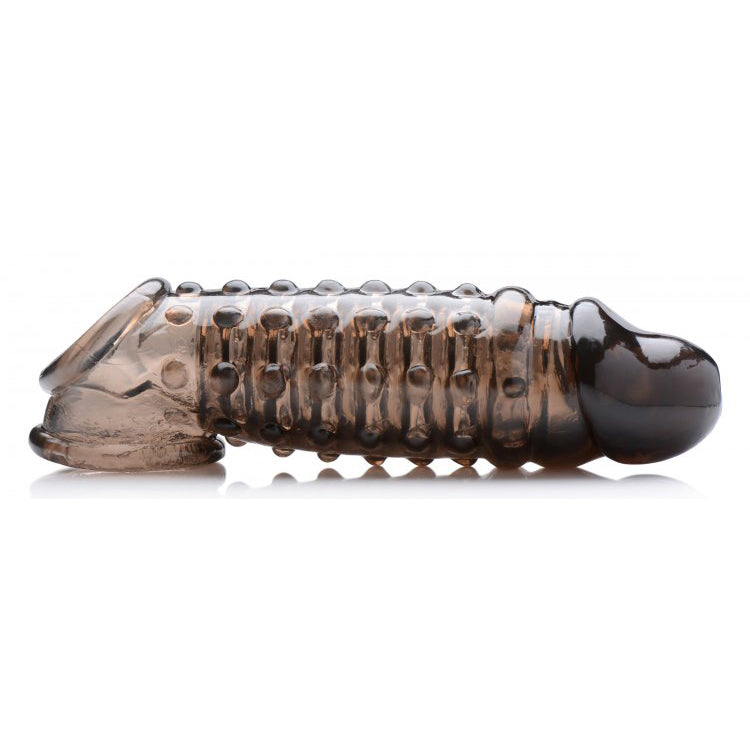 Size Matters 1.5" Penis Enhancer Sleeve Smoke | 848518039927 | Available at EroticWarehouse.com