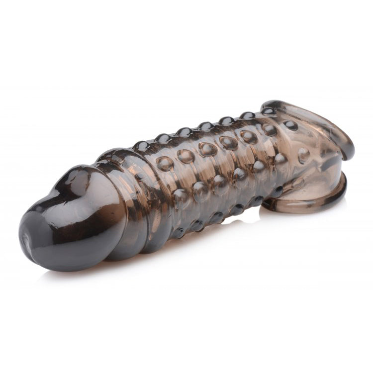 Size Matters 1.5" Penis Enhancer Sleeve Smoke | 848518039927 | Available at EroticWarehouse.com