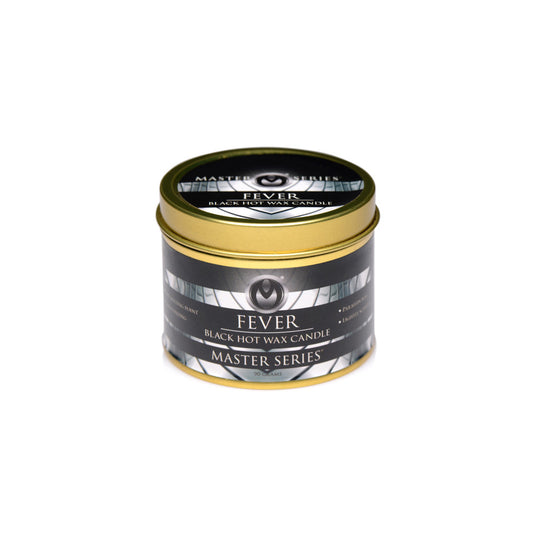 Master Series Fever Black Hot Wax Candle | 848518042415 | Available at EroticWarehouse.com