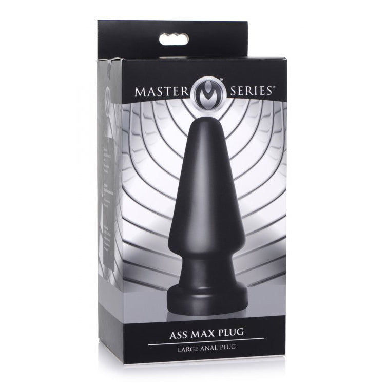 Master Series Ass Max Plug Large Anal Plug | 848518042712 | Available at EroticWarehouse.com