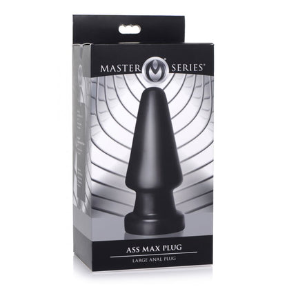 Master Series Ass Max Plug Large Anal Plug | 848518042712 | Available at EroticWarehouse.com
