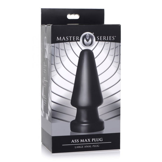 Master Series Ass Max Plug Large Anal Plug | 848518042712 | Available at EroticWarehouse.com