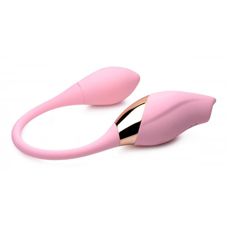 Inmi Shegasm 8X Tandem Plus Silicone Suction Clitoral Stimulator And Egg | 848518042736 | Available at EroticWarehouse.com
