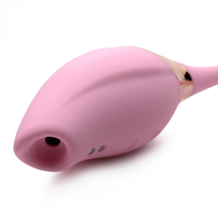 Inmi Shegasm 8X Tandem Plus Silicone Suction Clitoral Stimulator And Egg | 848518042736 | Available at EroticWarehouse.com