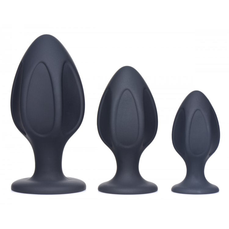 Master Series Triple Juicers Silicone Anal Trainer Set | 848518042866 | Available at EroticWarehouse.com