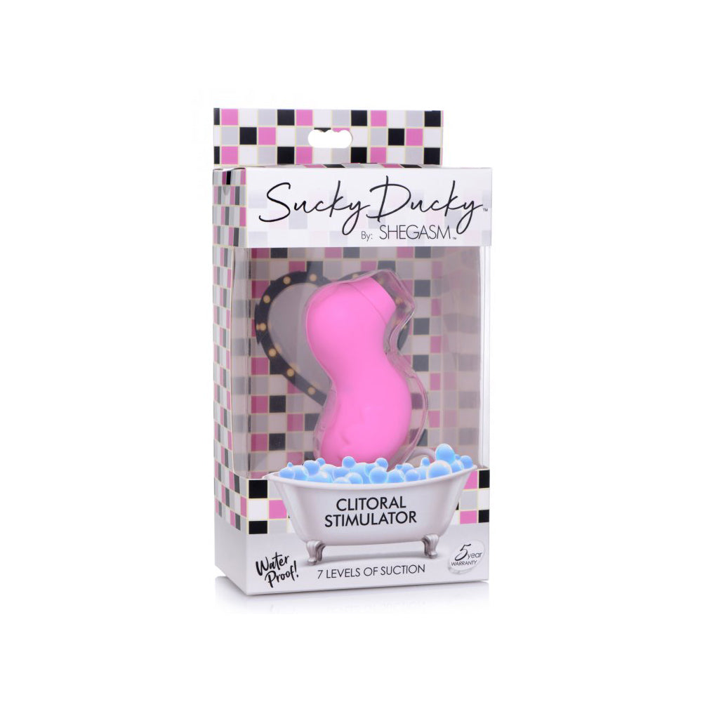 Inmi Shegasm Sucky Ducky Clitoral Stimulator Pink | 848518042873 | Available at EroticWarehouse.com