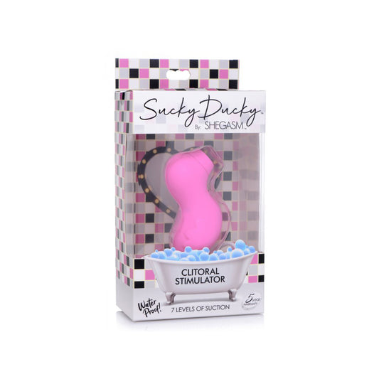 Inmi Shegasm Sucky Ducky Clitoral Stimulator Pink | 848518042873 | Available at EroticWarehouse.com