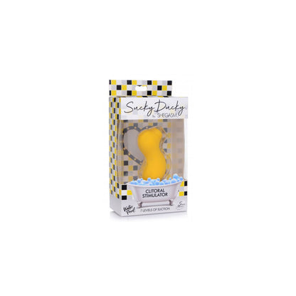 Inmi Shegasm Sucky Ducky Clitoral Stimulator Yellow | 848518042880 | Available at EroticWarehouse.com