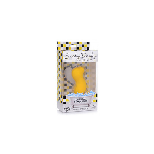 Inmi Shegasm Sucky Ducky Clitoral Stimulator Yellow | 848518042880 | Available at EroticWarehouse.com