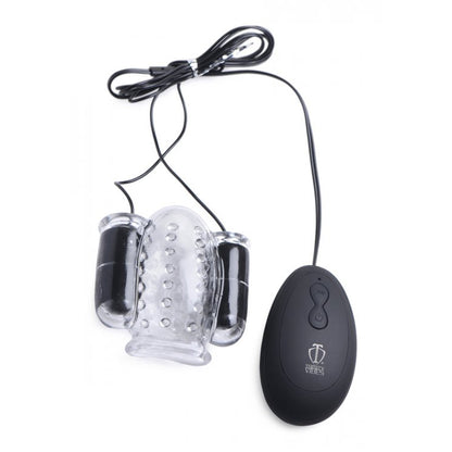 Trinity 4 Men 20X Deluxe Dual Vibrating Head Teaser | 848518043054 | Available at EroticWarehouse.com