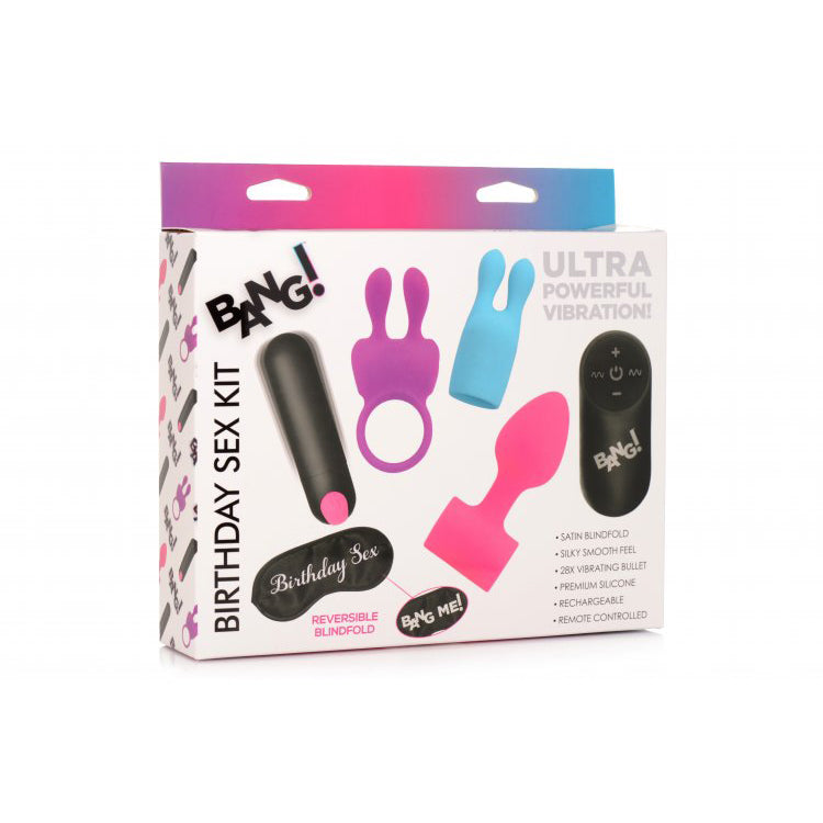 Bang! Birthday Sex Kit | 848518043078 | Available at EroticWarehouse.com