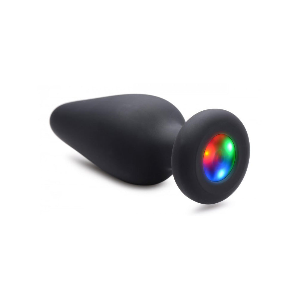 Booty Sparks Silicone Light-Up Large Anal Plug | 848518044440 | Available at EroticWarehouse.com