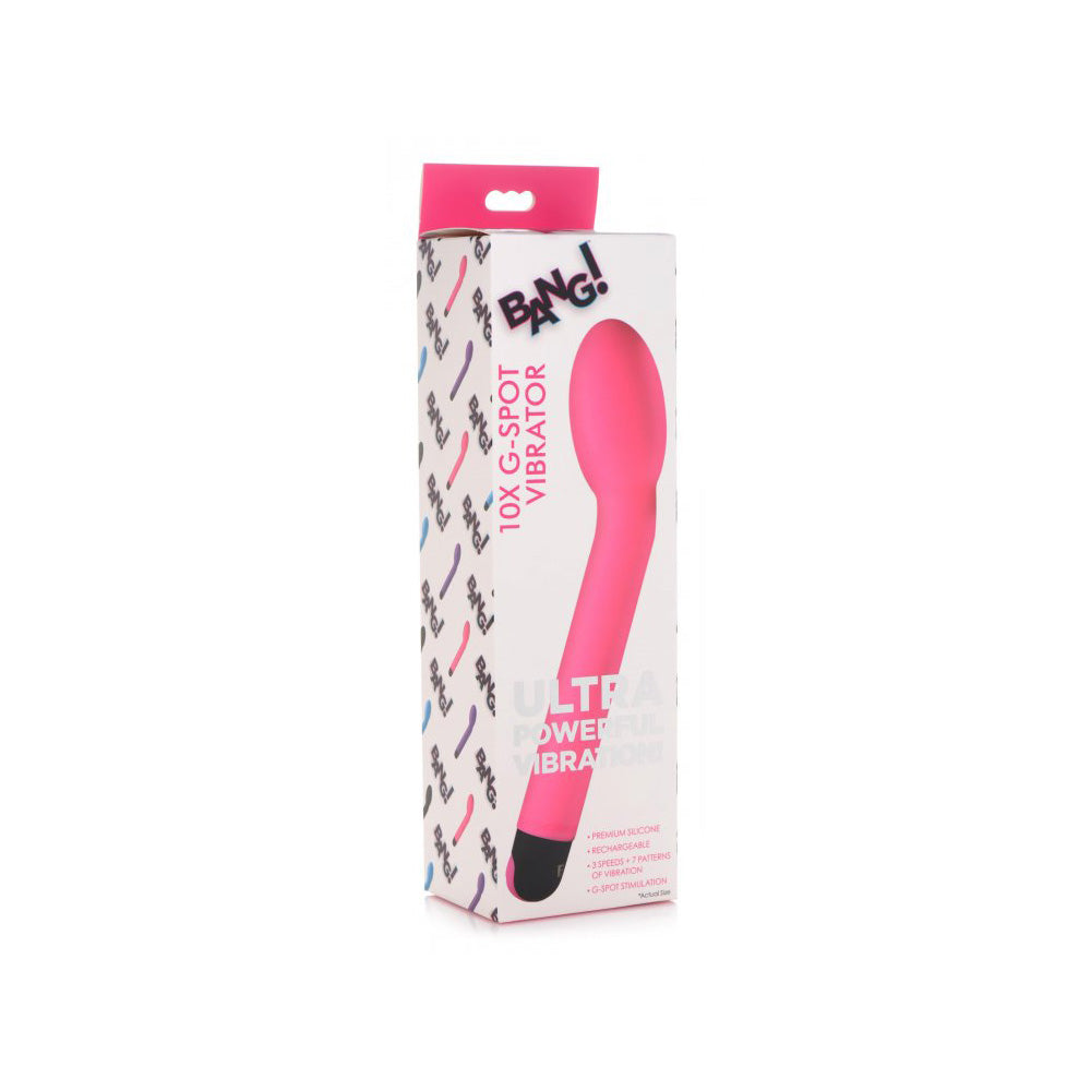 Bang! 10X G-Spot Vibrator Pink | 848518044532 | Available at EroticWarehouse.com