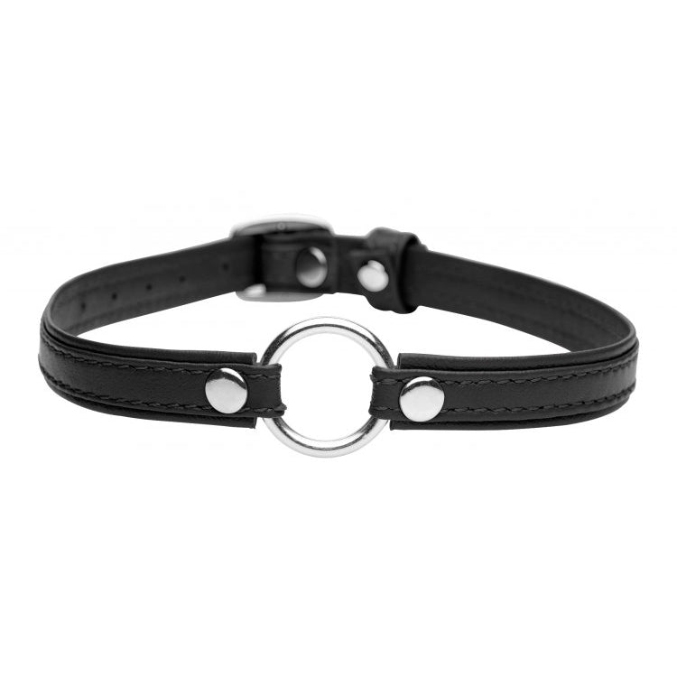 Master Series Slim Collar With O-Ring Black | 848518044563 | Available at EroticWarehouse.com