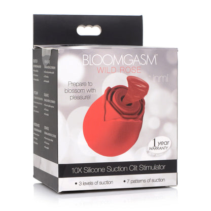Bloomgasm 10X Silicone Suction Clit Stimulator | 848518044877 | Available at EroticWarehouse.com