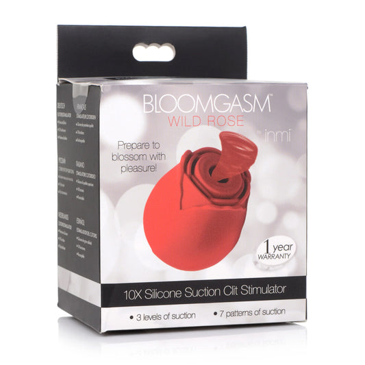 Bloomgasm 10X Silicone Suction Clit Stimulator | 848518044877 | Available at EroticWarehouse.com