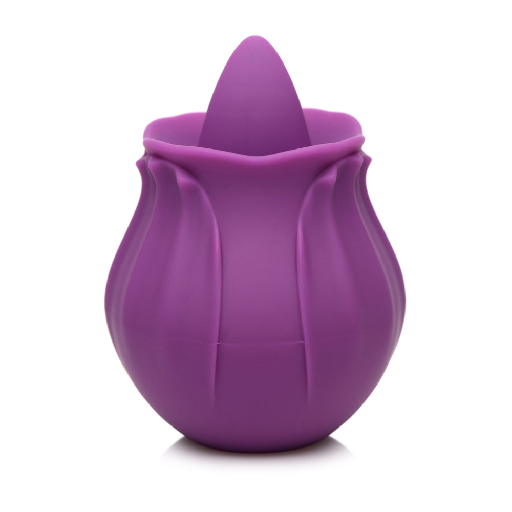 Bloomgasm Wild Violet Licking Silicone Stimulator | 848518044884 | Available at EroticWarehouse.com