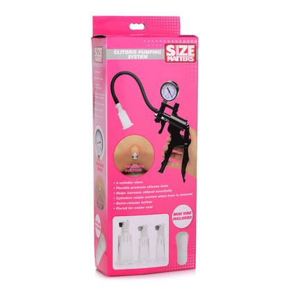 Size Matters Clitoris Pumping System | 848518044907 | Available at EroticWarehouse.com