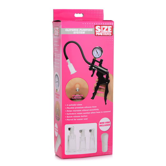 Size Matters Clitoris Pumping System | 848518044907 | Available at EroticWarehouse.com