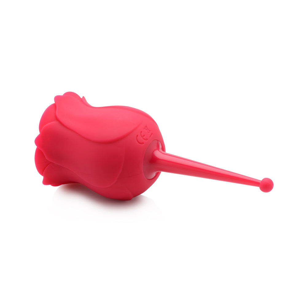 Bloomgasm Rose Buzz 7X Silicone Clit Stimulator And Vibrator | 848518045386 | Available at EroticWarehouse.com