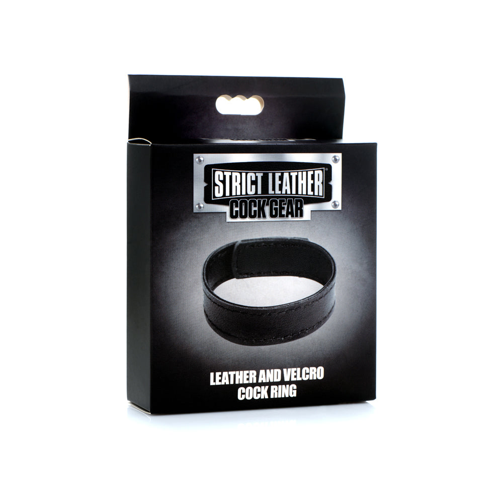 Strict Leather Cock Gear Velcro Leather Cock Ring | 848518045577 | Available at EroticWarehouse.com