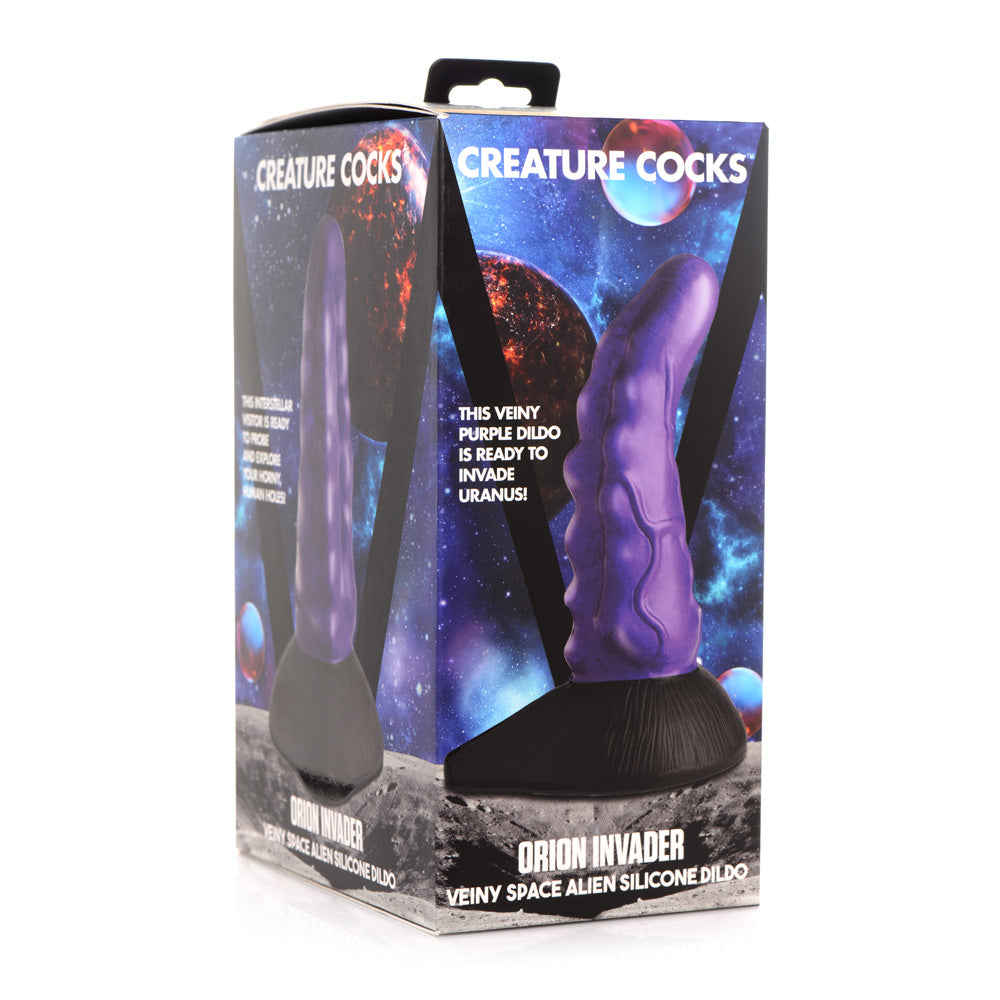 Creature Cocks Orion Invader Veiny Space Alien Silicone Dildo | 848518046093 | Available at EroticWarehouse.com