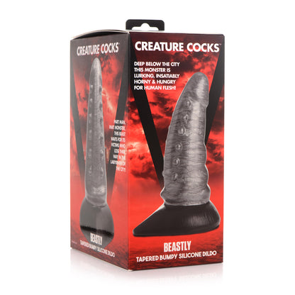 Creature Cocks Beastly Tapered Bumpy Silicone Dildo | 848518046116 | Available at EroticWarehouse.com