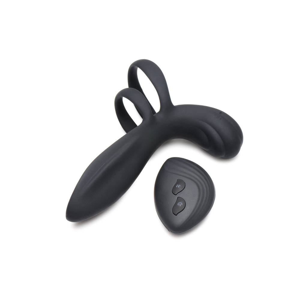 Trinity Men Silicone Vibrating Girth Enhancer W/ Remote Control | 848518046277 | Available at EroticWarehouse.com