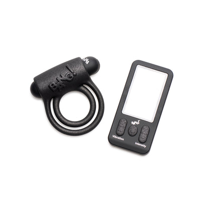 Bang! 25X Vibrating Silicone Cock Ring With Remote Control | 848518046352 | Available at EroticWarehouse.com