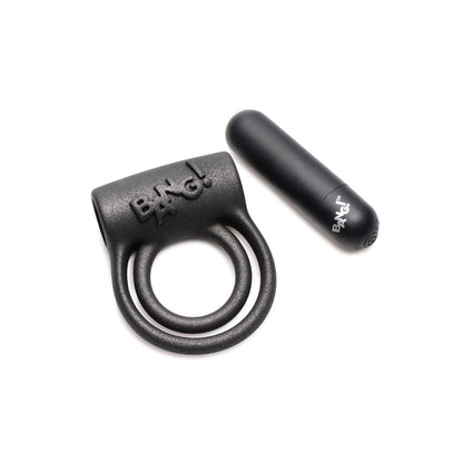 Bang! 25X Vibrating Silicone Cock Ring With Remote Control | 848518046352 | Available at EroticWarehouse.com