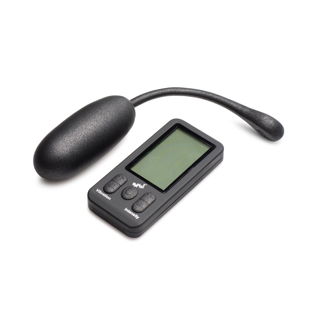 Bang! 25X Platinum Series Plush Egg With Digital Remote Control | 848518046369 | Available at EroticWarehouse.com