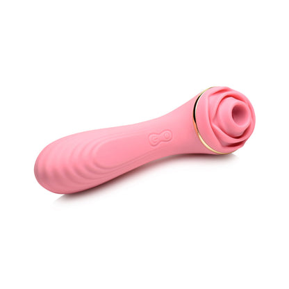 Bloomgasm Passion Petals 10X Silicone Suction Rose Vibrator Pink | 848518046758 | Available at EroticWarehouse.com