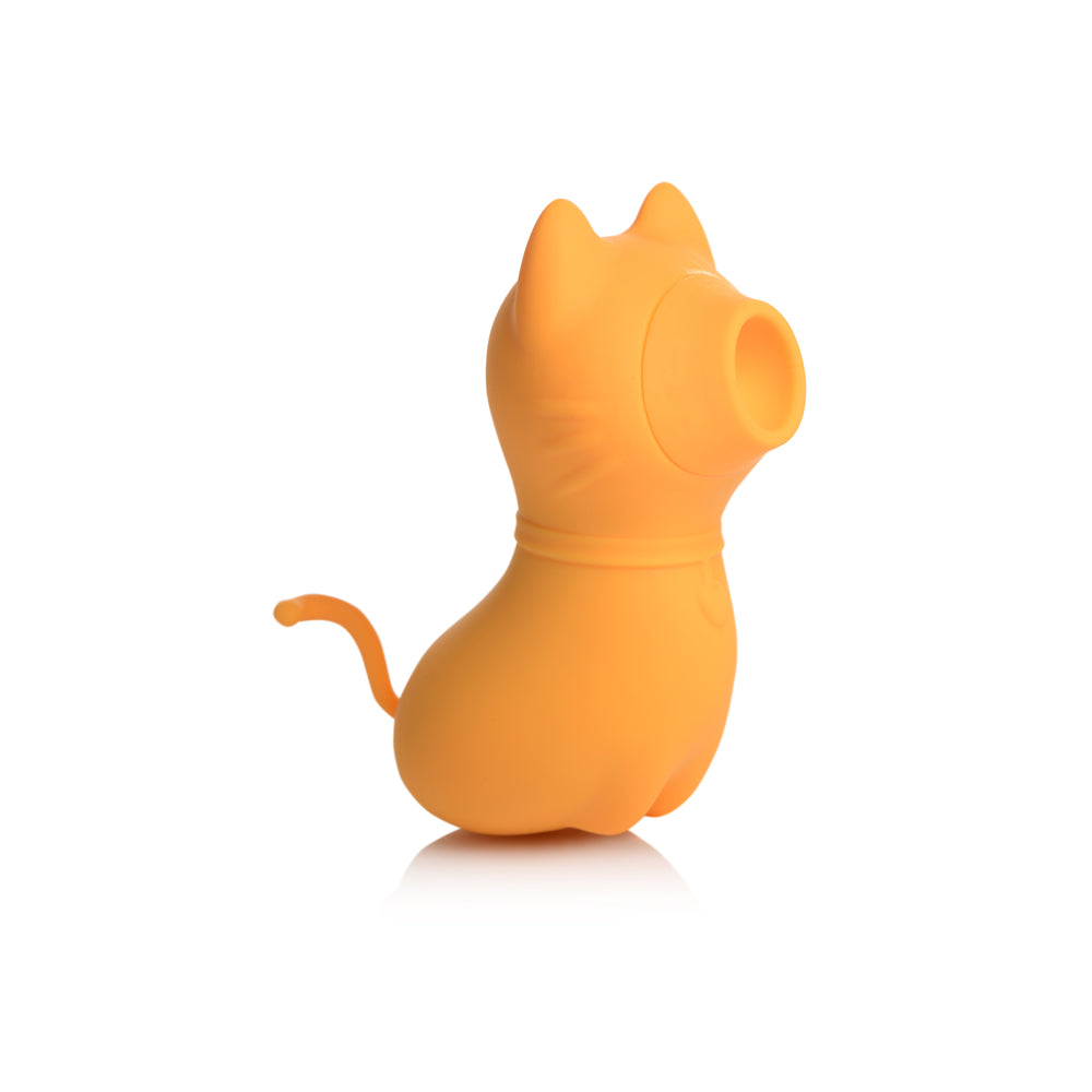 Shegasm Sucky Kitty 7X Clitoral Stimulator Orange | 848518047465 | Available at EroticWarehouse.com