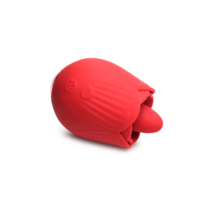 Bloomgasm French Rose Licking & Vibrating Stimulator | 848518048653 | Available at EroticWarehouse.com