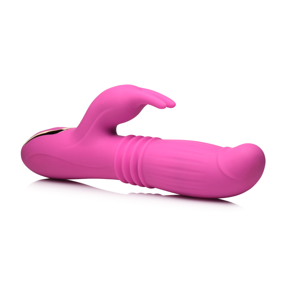 Inmi 35X Lil Swell Thrusting And Swelling Silicone Rabbit Vibrator | 848518049032 | Available at EroticWarehouse.com