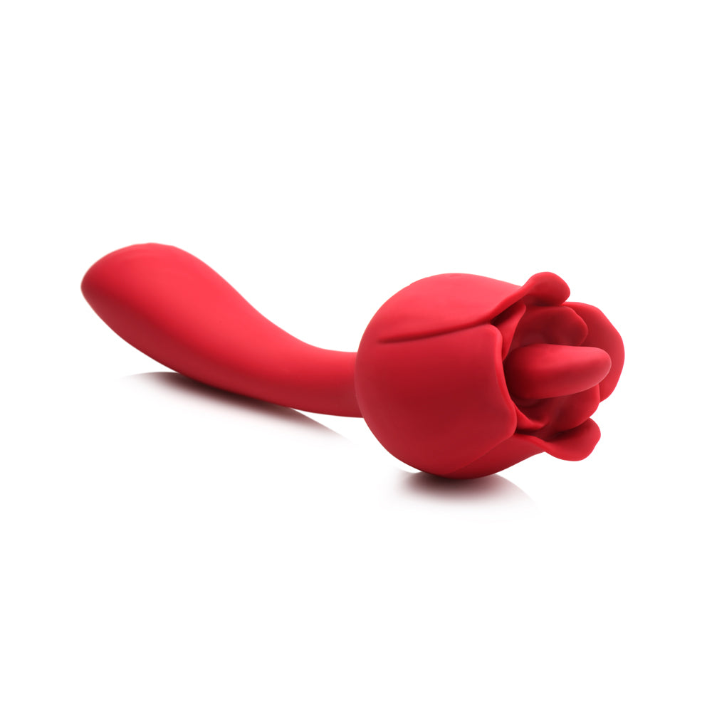 Bloomgasm Regal Rose Licking Rose Vibrator | 848518049292 | Available at EroticWarehouse.com