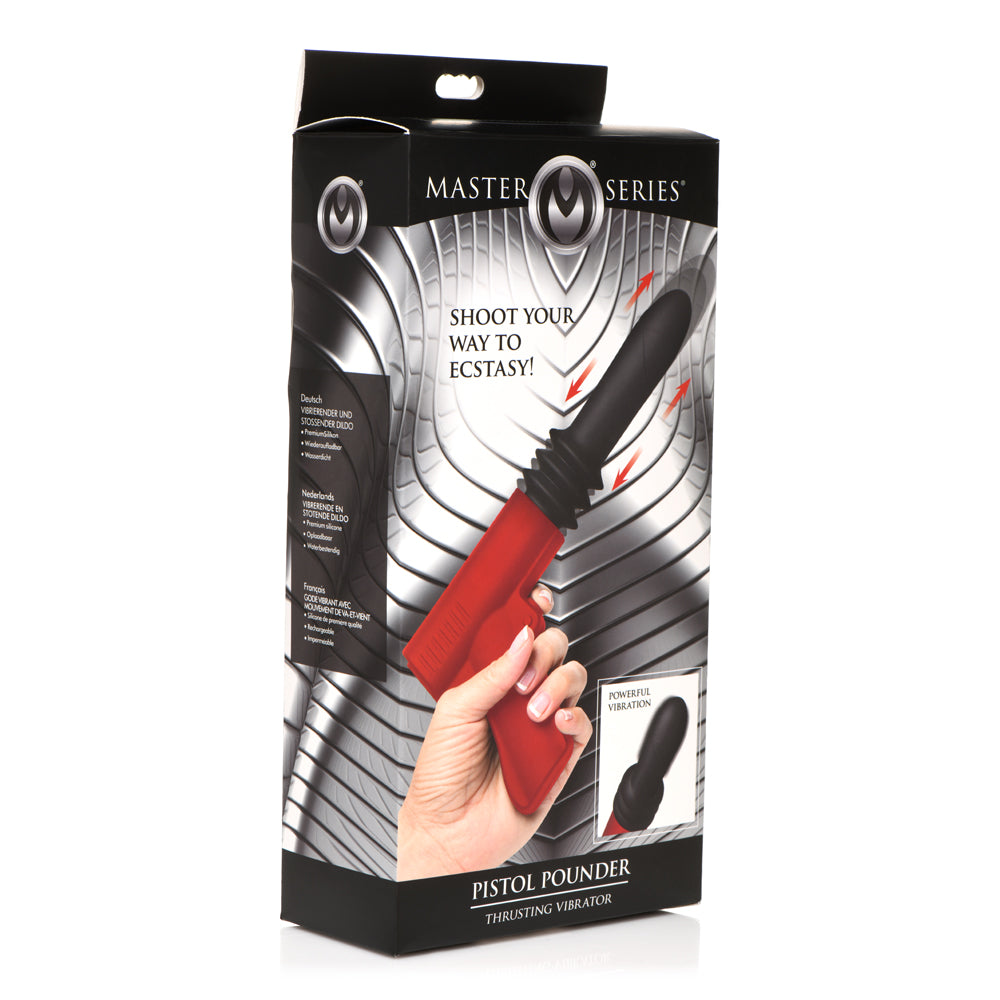 Master Series Thrusting Pistola Vibrator | 848518049483 | Available at EroticWarehouse.com