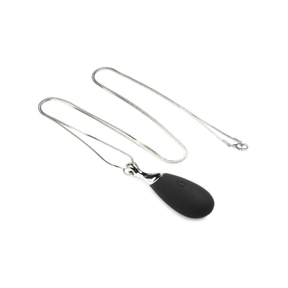 Charmed 10X Vibrating Silicone Teardrop Necklace | 848518049926 | Available at EroticWarehouse.com