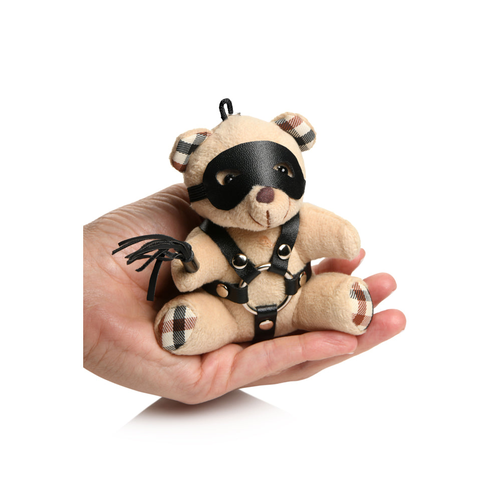 Master Series BDSM Teddy Bear Keychain | 848518050533 | Available at EroticWarehouse.com
