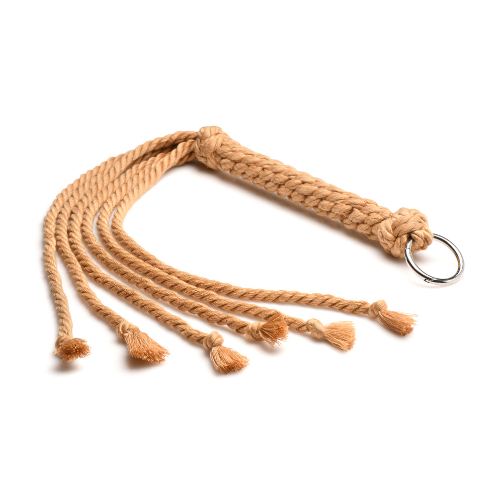 Master Series Swashbuckler Rope Flogger | 848518051332 | Available at EroticWarehouse.com