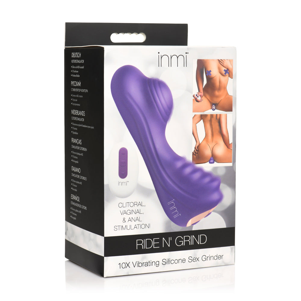 Inmi Vibrating Silicone Grinder W/ Remote Control | 848518051370 | Available at EroticWarehouse.com